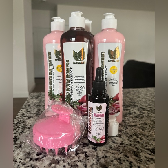 Natural Sant Other - Natural Sant - Onion and Rosemary Extract haircare set (6 items)
